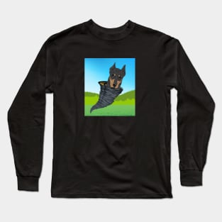 Doberman Twister Long Sleeve T-Shirt